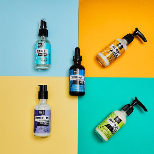 Ensemble complet pour le visage pour peaux à problèmes