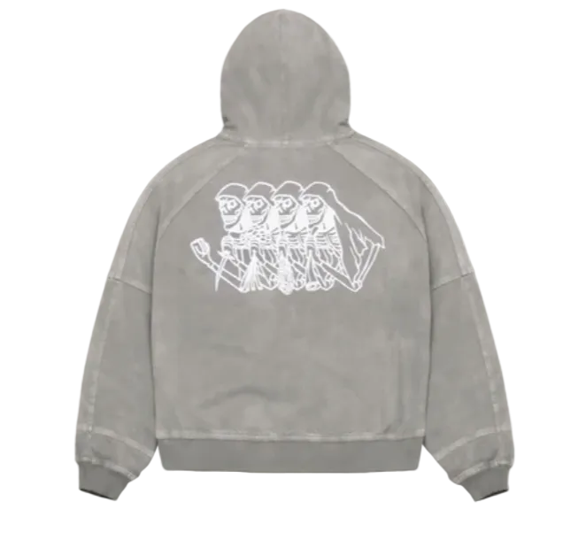 Jacker 'Skeleton' Jacket - Grey