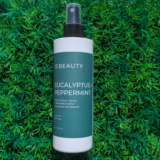Vaporisateur corps et pièce eucalyptus et menthe poivrée