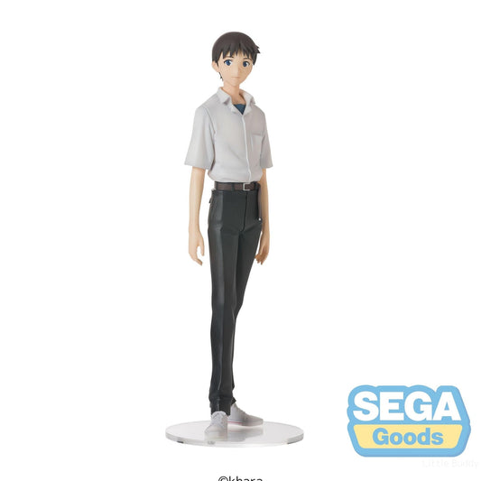 Evangelion: Nouvelle édition théâtrale - Figurine Premium de haute qualité - Shinji Ikari - Uniforme