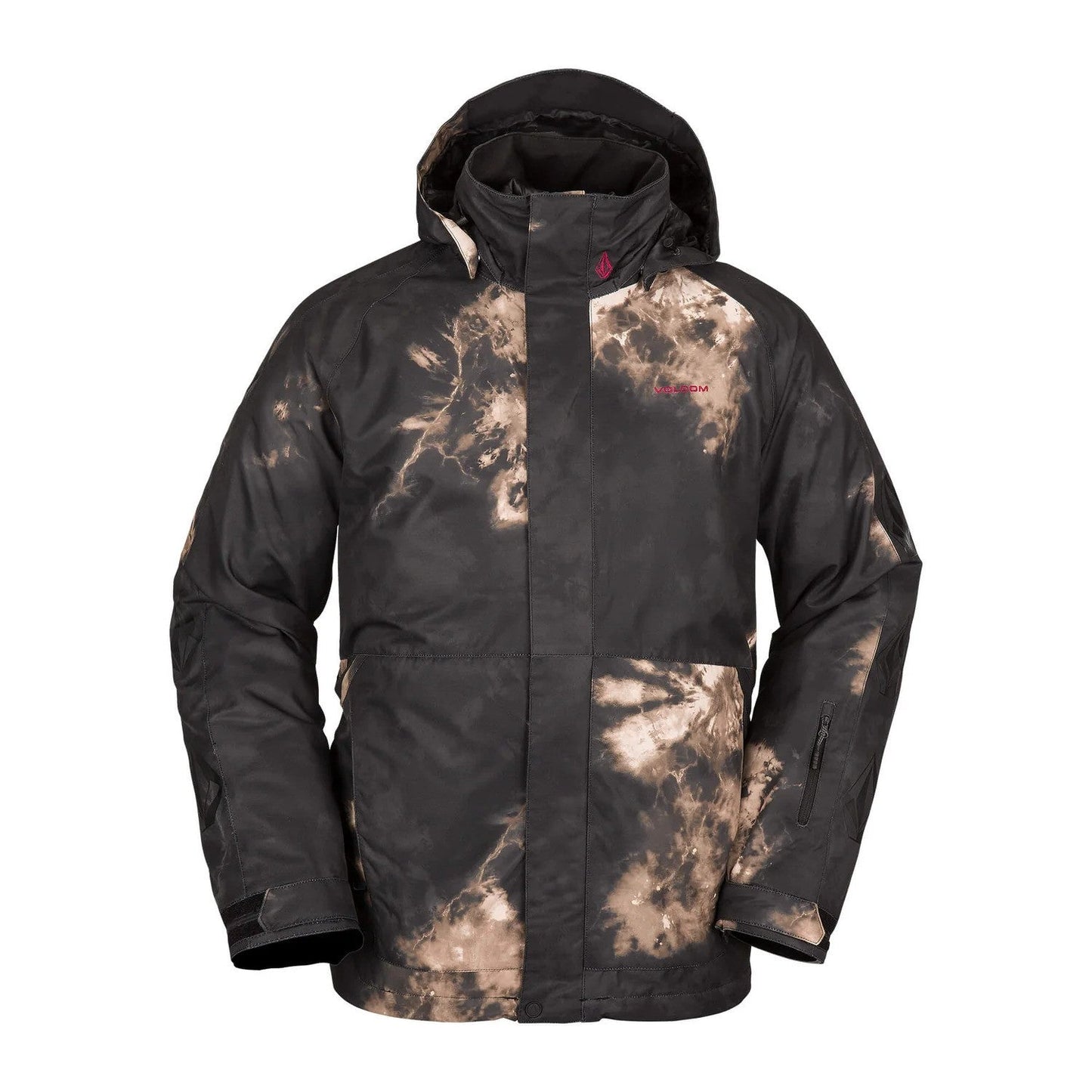 Volcom 'Iconic Stone' Insulated Jacket - Bleached Black