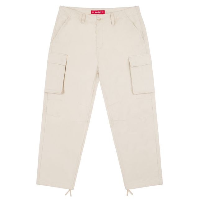Loviah 'Paratrooper V2' Cotton Cargo Pants - Light Bone