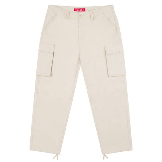 Loviah 'Paratrooper V2' Cotton Cargo Pants - Light Bone