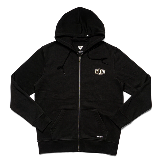 Fallen 'Tradition' Zip Hoodie - Black