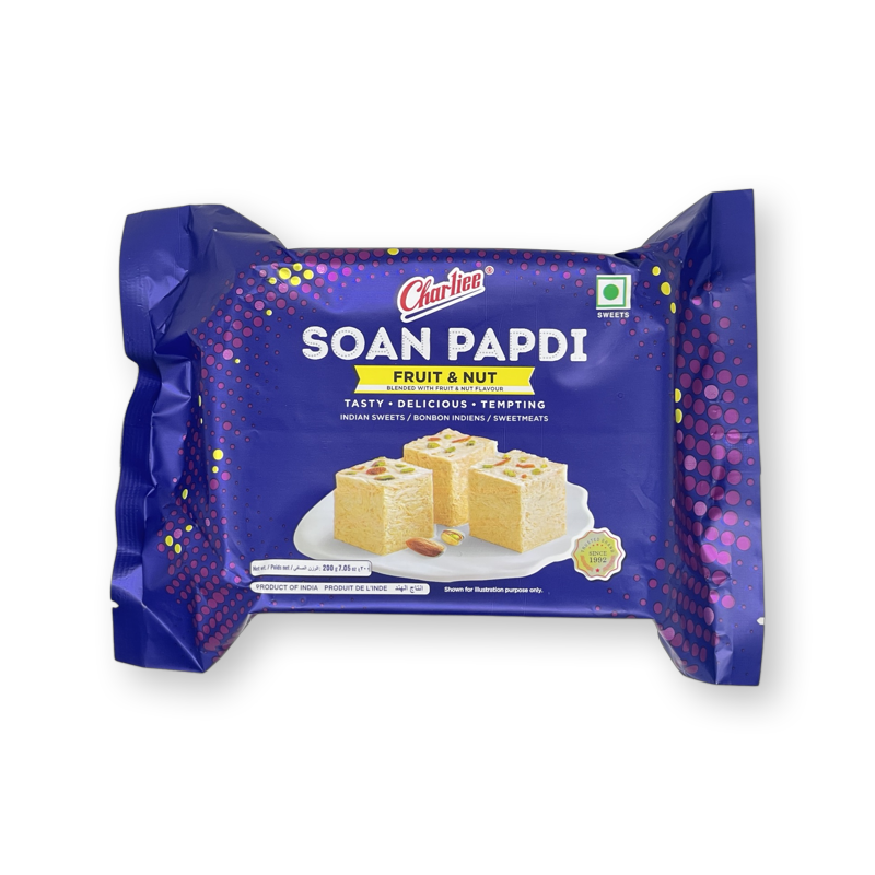 Charliee Soan Papdi Fruit and Nut 200gm