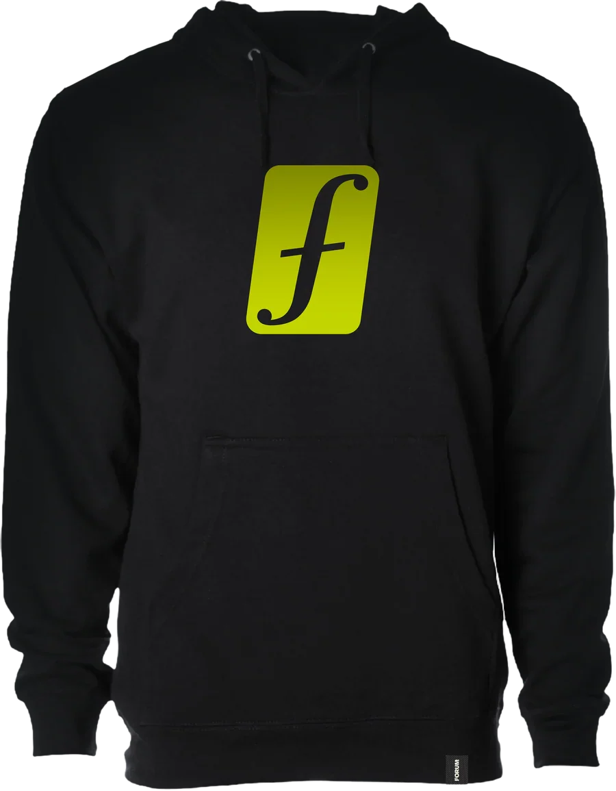 Forum 'Solid' Hoodie - Black