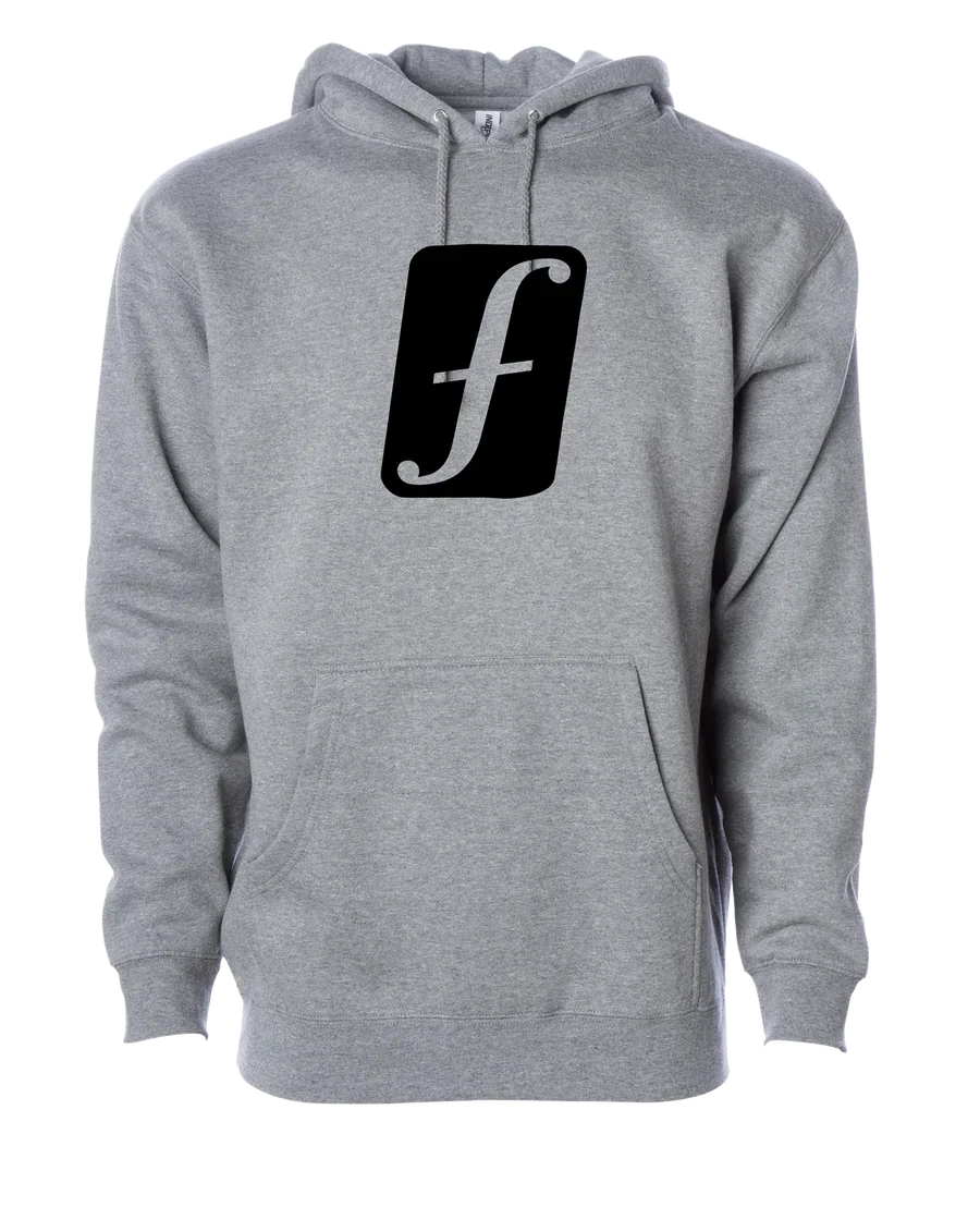 Forum 'Solid' Hoodie - Gunmetal Heather