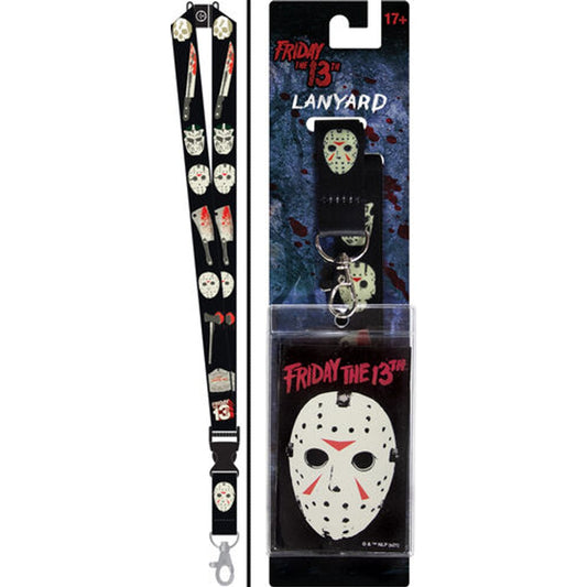 Friday the 13th Mask & Knife Lanyard