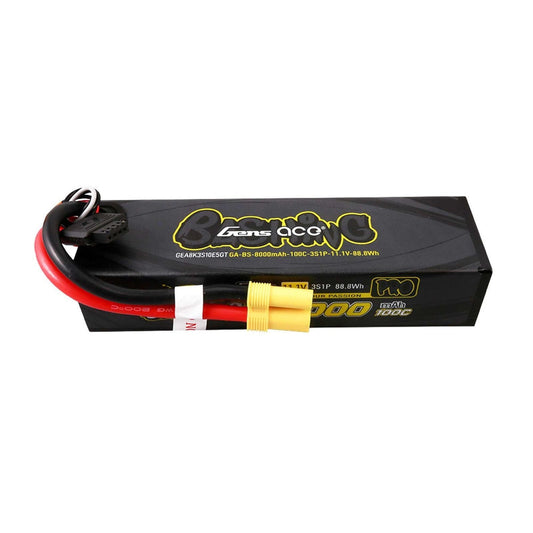 Gens Ace G-Tech Bashing 11.1V 8000mAh 3S 100C LiPo Battery: EC5 Plug