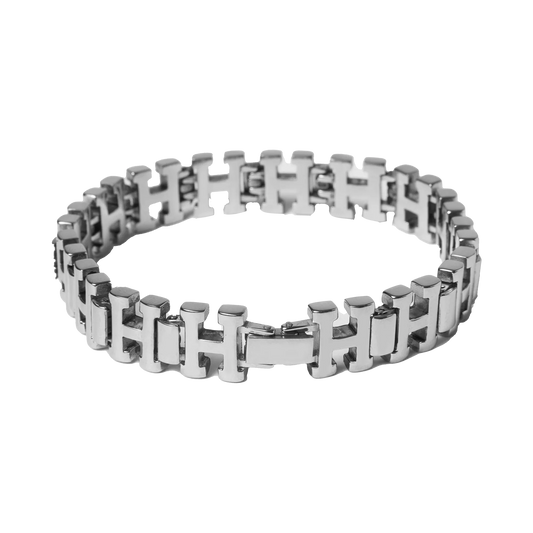 HUF 'H-Link' Bracelet - Silver
