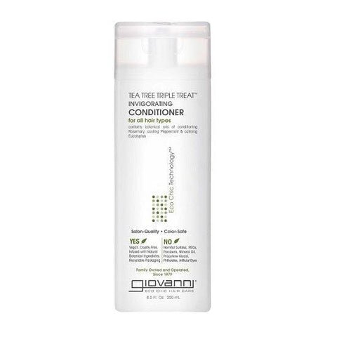 APRÈS-SHAMPOOING TRIPLE SOIN GIOVANNI ARBRE À THÉ 250 ML