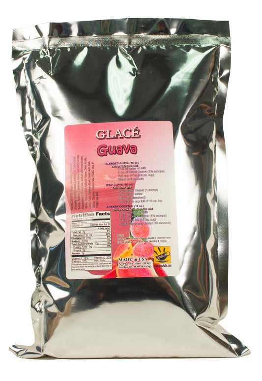 Mélange 4-en-1 à la goyave pour thé aux perles, smoothies, lattes et frappés, sac de 3 lb (Caisse de 6 sacs de 3 lb) - Livraison gratuite au Canada pour les commandes de plus de 199 CAD