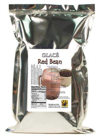 Red Bean 4 in 1 Bubble Tea / Latte and Frappe Mix - Ships Free Within Canada on Orders Above CAD $199