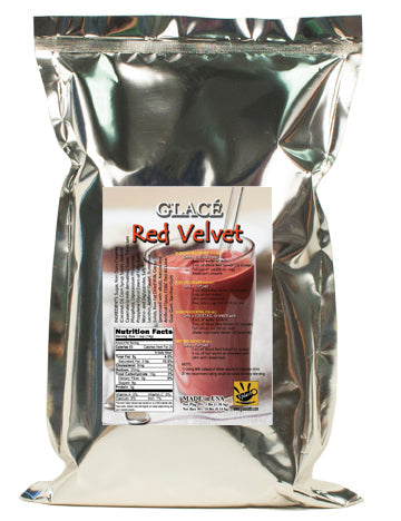 Mélange 4 en 1 pour thé aux perles / latte et frappé Red Velvet - Livraison gratuite au Canada pour les commandes de plus de 199 CAD