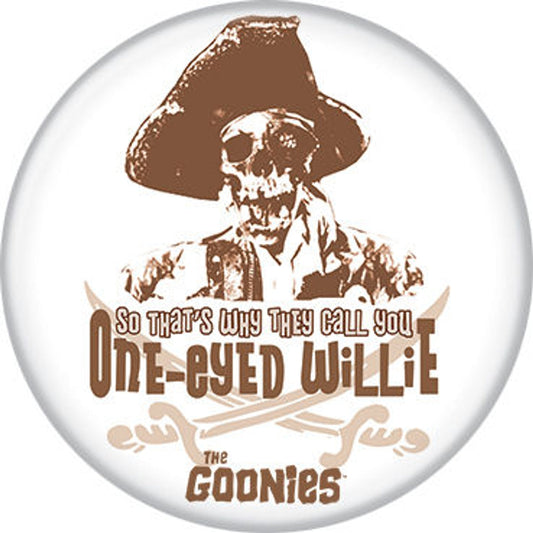 Goonies - Bouton Willy le Borgne