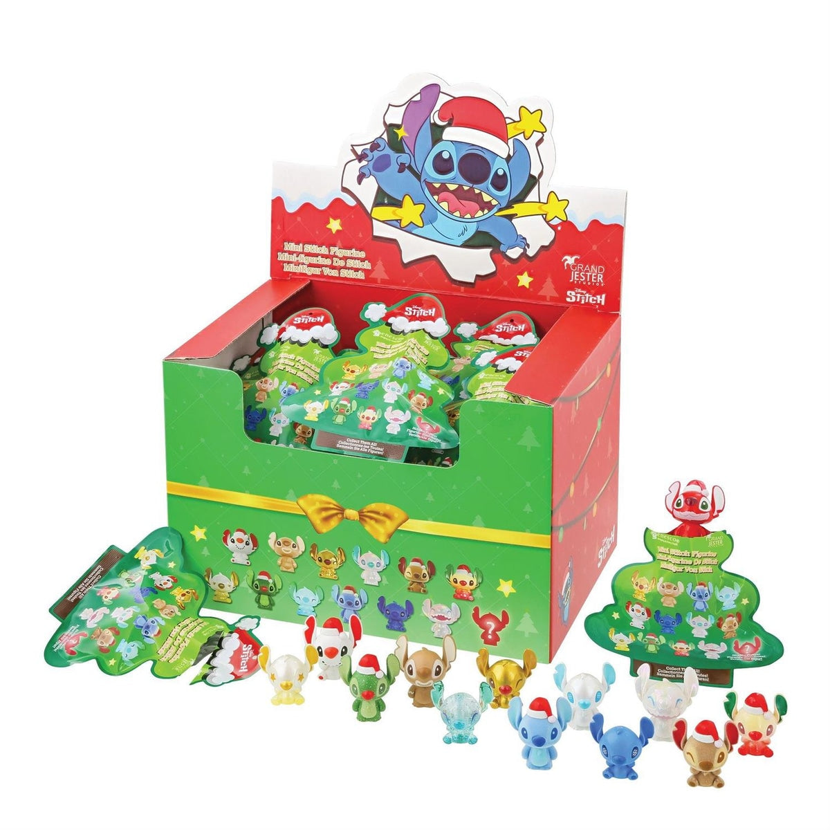 Grand Jester Disney Lilo & Stitch - Christmas Stitch Mini Mystery Figure