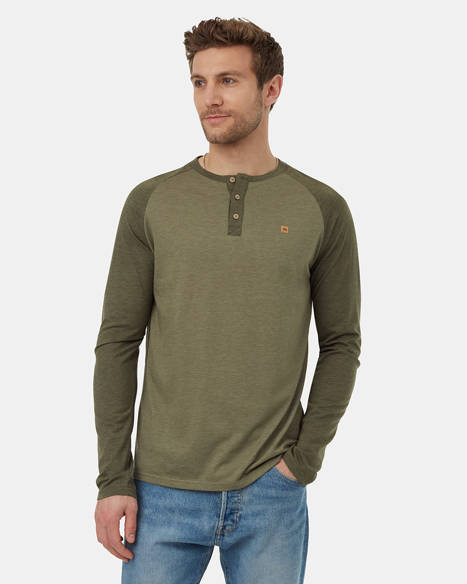 TreeBlend Baker Henley Longsleeve