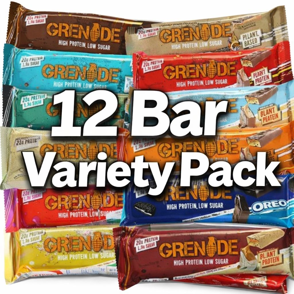Grenade GRENADE BAR, 60g x 12 Bars/Box