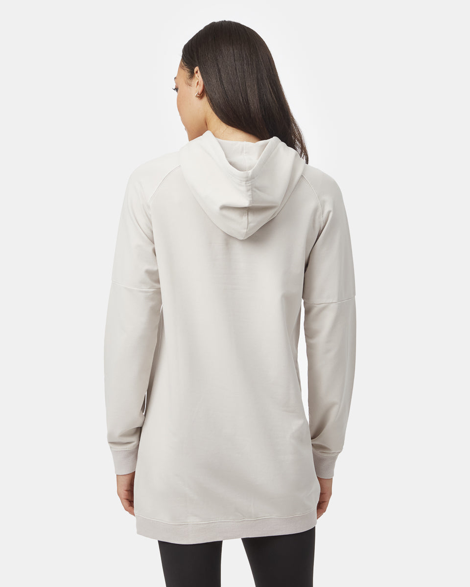 Oversized French Terry Hoodie Dress