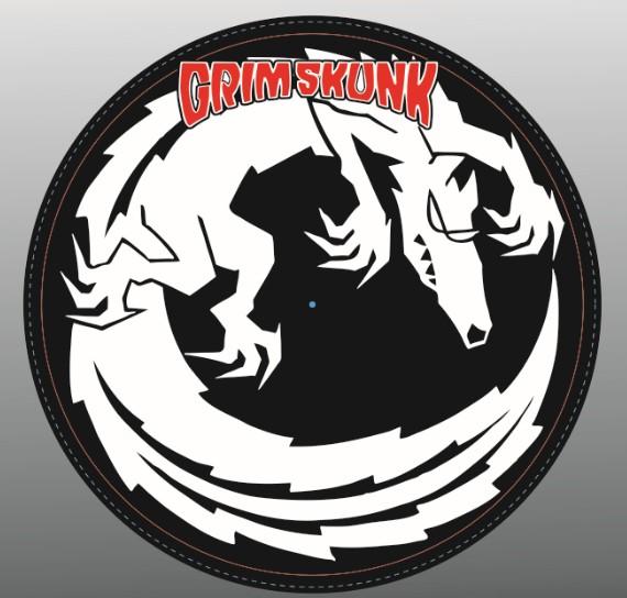 GrimSkunk - 12" Turntable Slipmat TAPIS