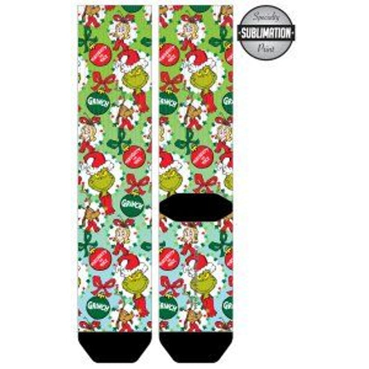Grinch & Cindy Lou Who Socks