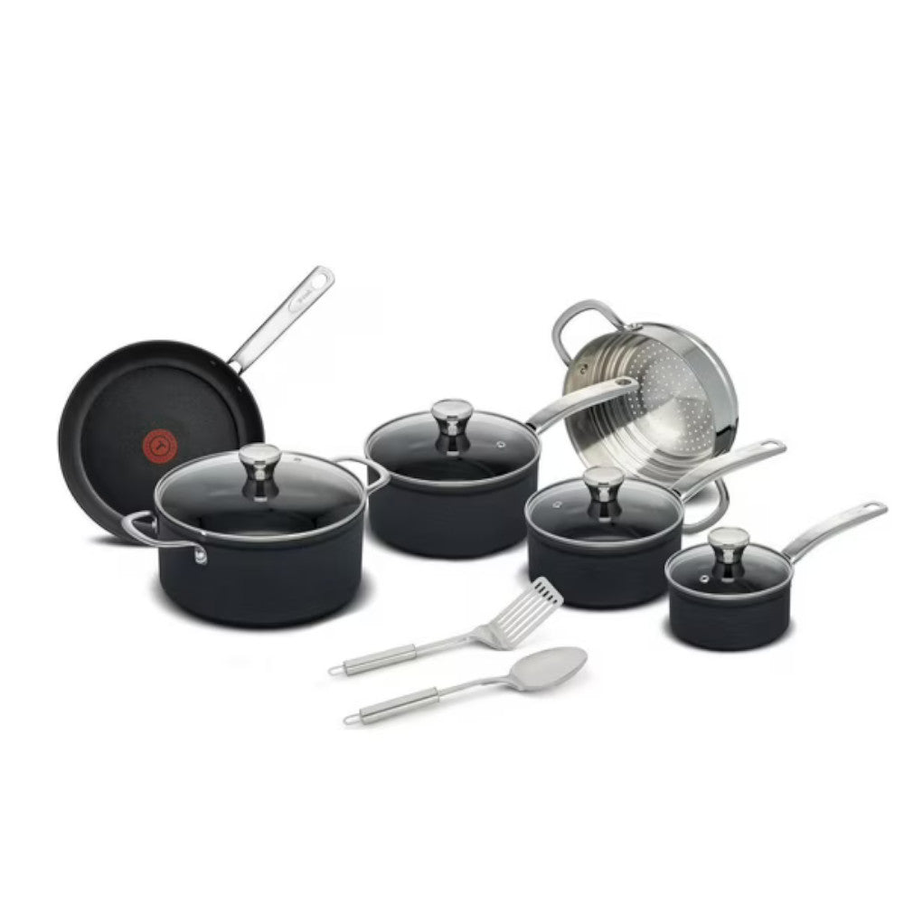 T-FAL H128SC74 Platinum 12-Piece Non-Stick Cookware Set