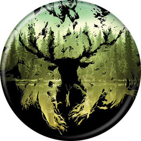 Harry Potter - Bouton Cerf et Forêt