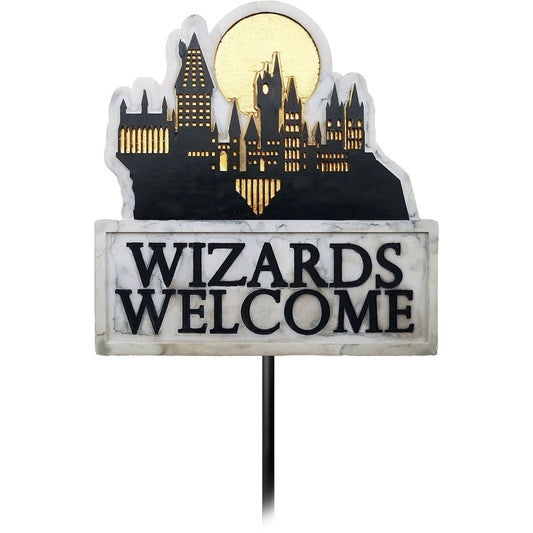 Harry Potter Wizards Welcome Garden Stake