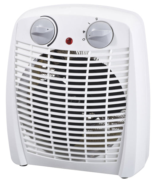 PROFUSION FH211B 1500 Watt White Portable Heater and Fan