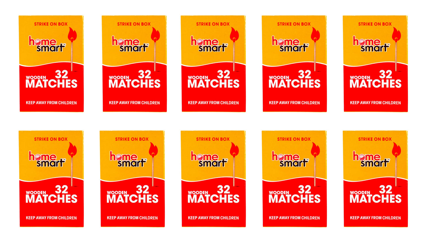 Home Smart 32 Matches box pack of 10