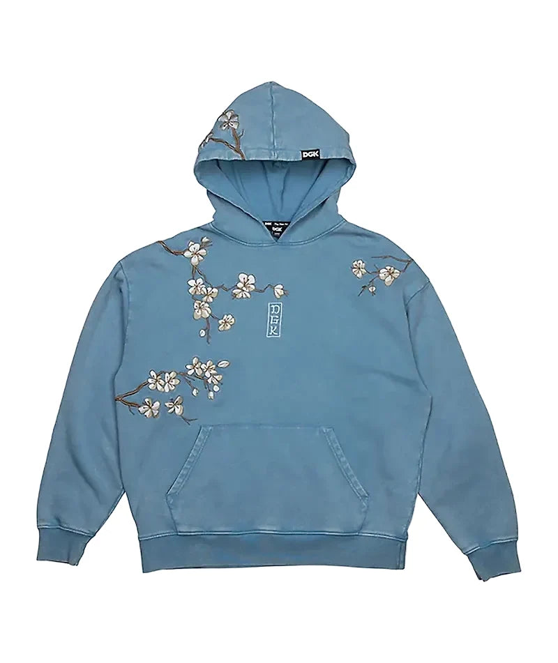 DGK 'Heavens' Hooded Fleece - Washed Blue