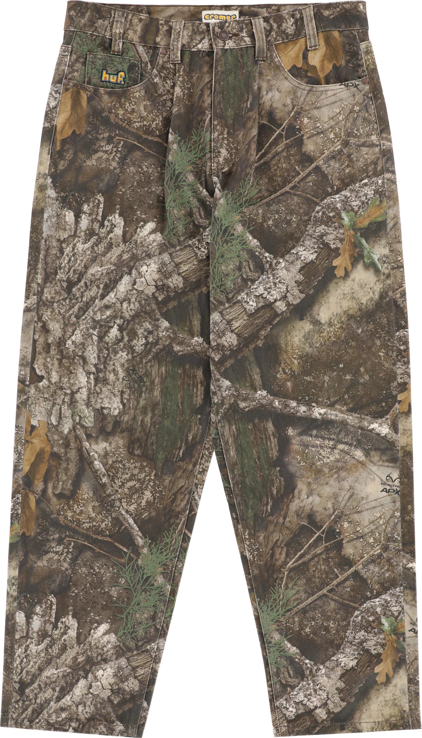 HUF x Realtree 'Cromer' Baggy Pants - Camo