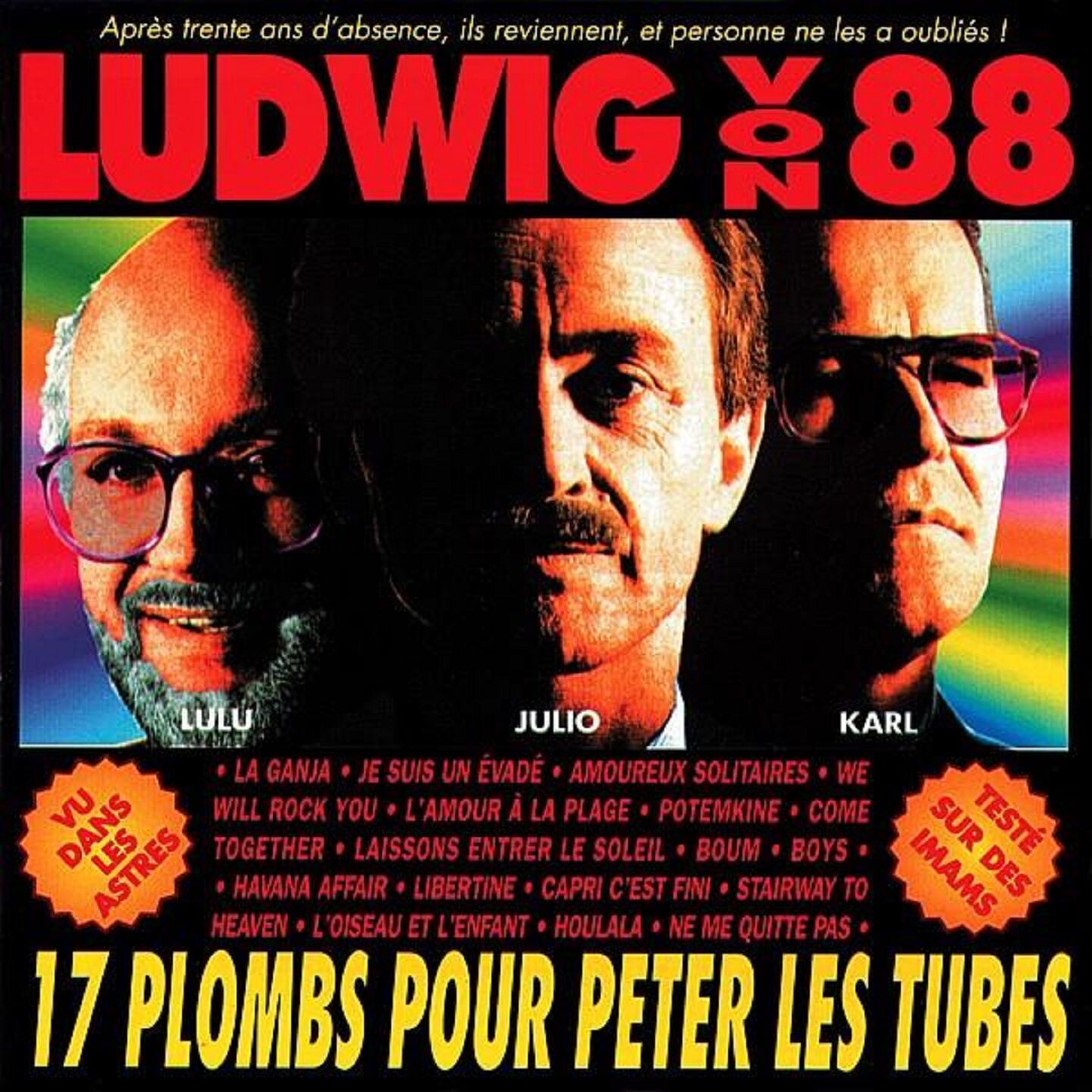 Ludwig von 88 / 17 plombs pour péter les tubes - 2LP