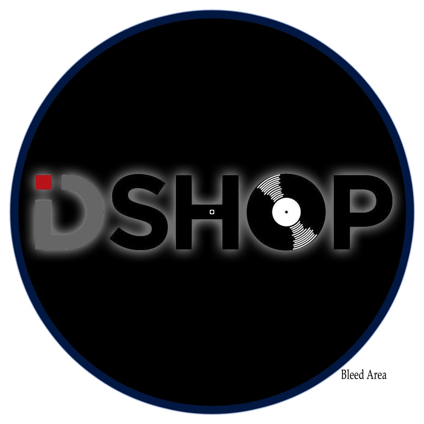 IDshop - 12" Turntable Slipmat TAPIS (Black)