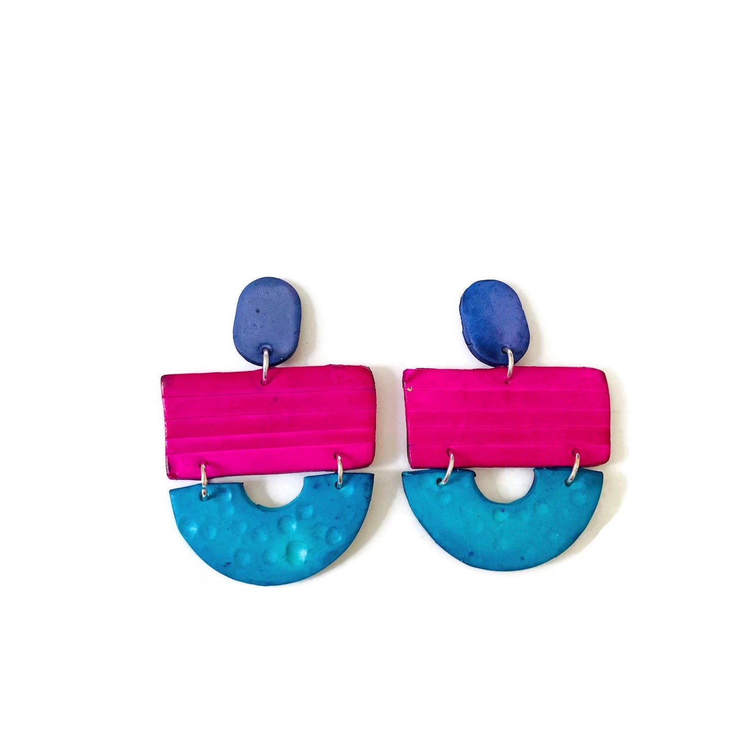 Colorful Statement Geometric Jewelry Set