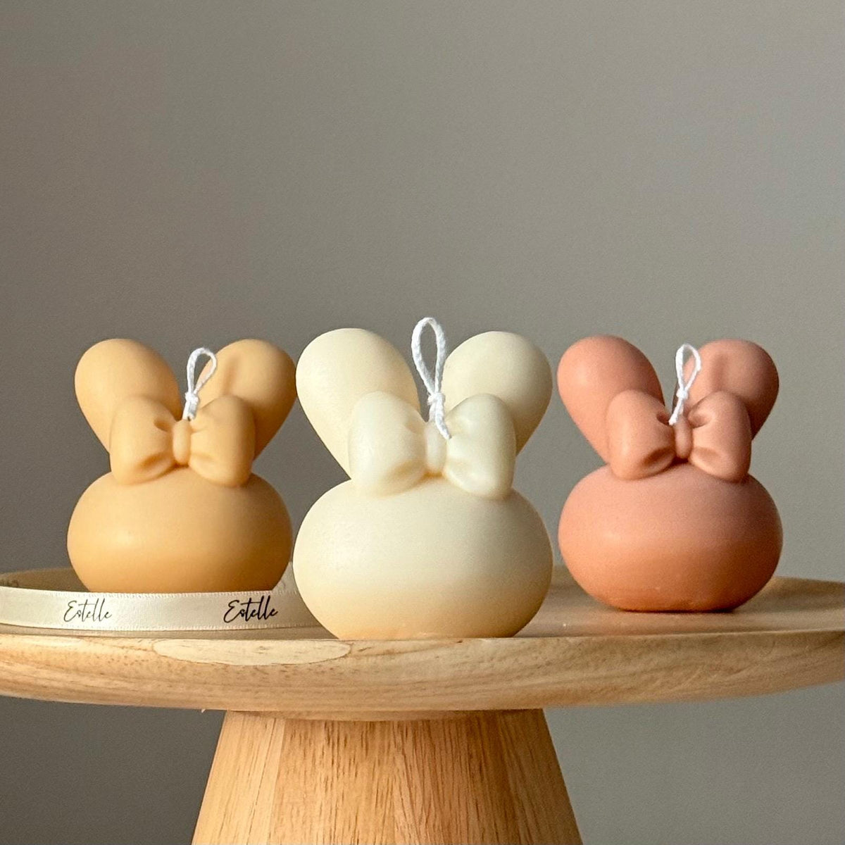 Bunny Soy Candle | Handmade Easter Home Decor