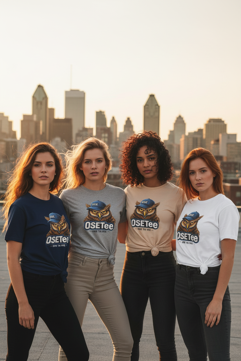Lifestyle Charlie's Angels — OseTee Ose ta vie en 4 couleurs