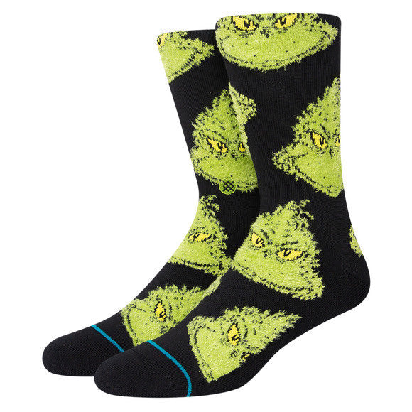 Stance x The Grinch 'Mean One' Crew Socks - Black