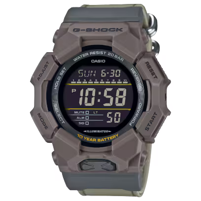 G-Shock 'GD010CE5' Watch - Brown/Olive