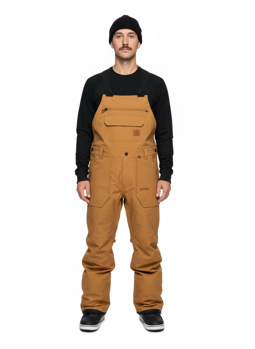 Volcom 'Roan' BIB Overall - Cereal