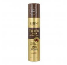 EBIN NEW YORK TINTED COLOR TEMP HAIR COLOR SPRAY - DARK BROWN 3.38OZ