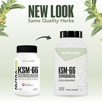 NutraBio Ashwagandha KSM-66