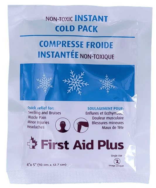 Compresse froide instantanée 10,16 cm x 12,7 cm