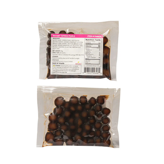 Perles de tapioca instantanées (50g) (Paquet de 50 sachets) - Livraison gratuite au Canada pour les commandes de plus de 199 CAD