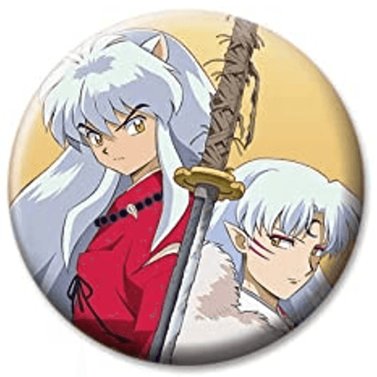 Inuyasha and Sessomaru Button