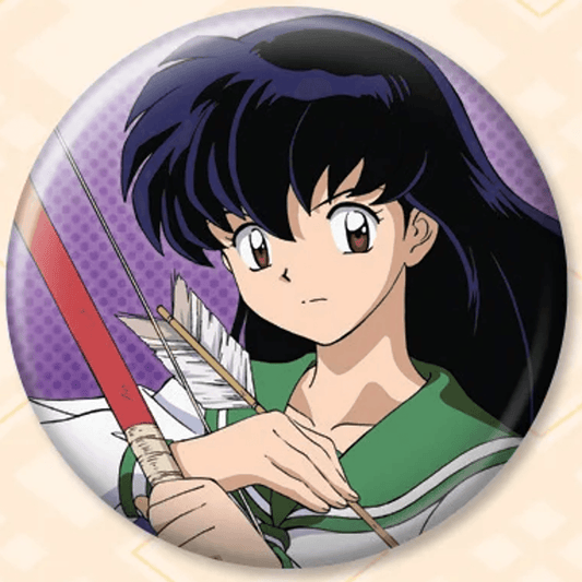 Inuyasha Kagome Button