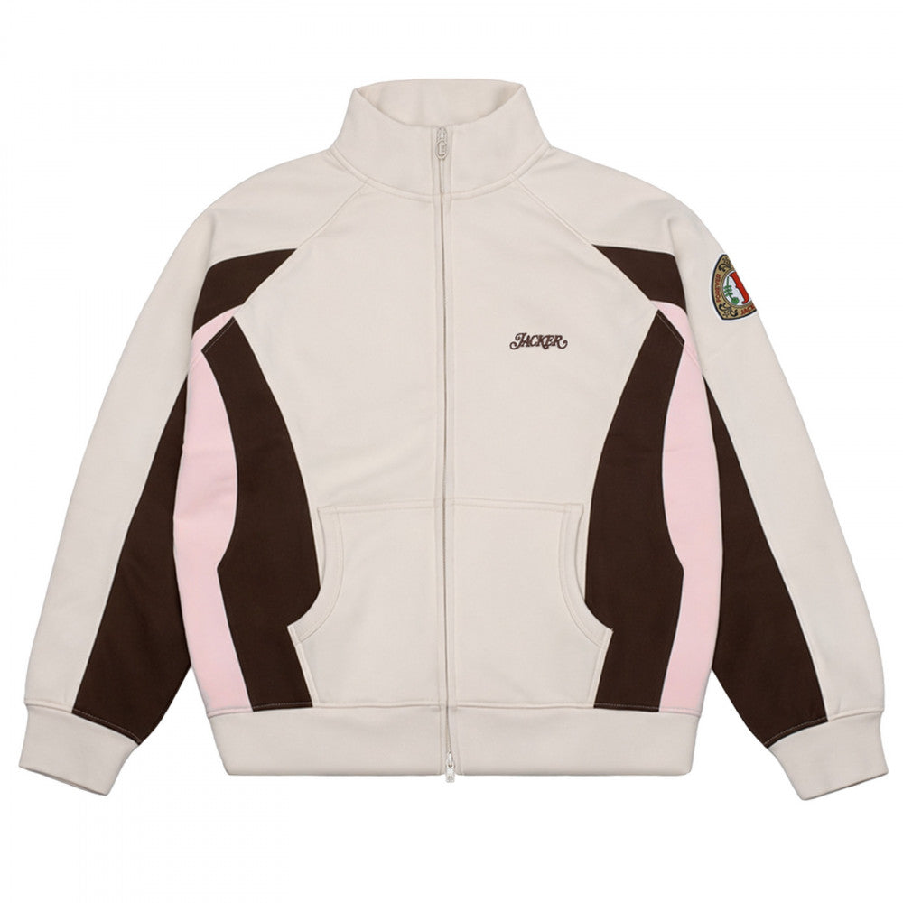 Jacker 'Trevi' Track Jacket - Beige