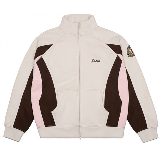 Jacker 'Trevi' Track Jacket - Beige