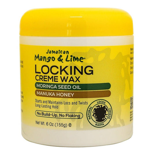 JAMAICAN MANGO & LIME LOCKING CREME WAX 5.5OZ