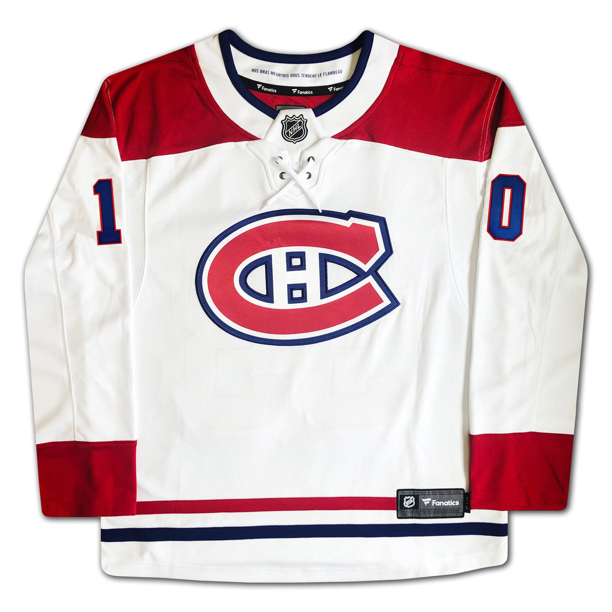 Guy Lafleur Autographed Montreal Canadiens White Jersey